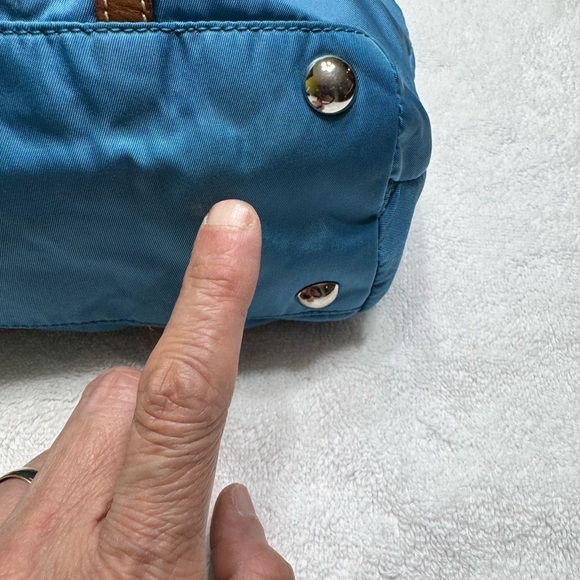 Prada Blue Nylon Tote Bag - Picture 9 of 15